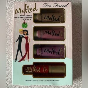 Too Faced Melted Liquid Lipstick Set - Red & Pink Shades
